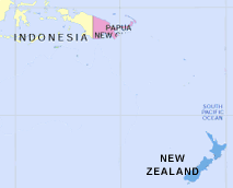 former location of australia